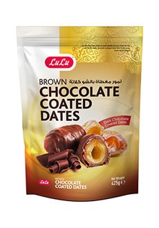 Brown Chocolate Coated Dates