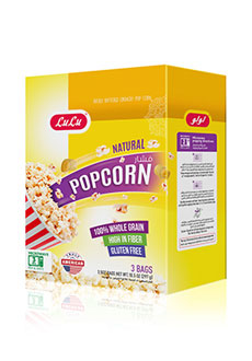 Duplex Natural Popcorn