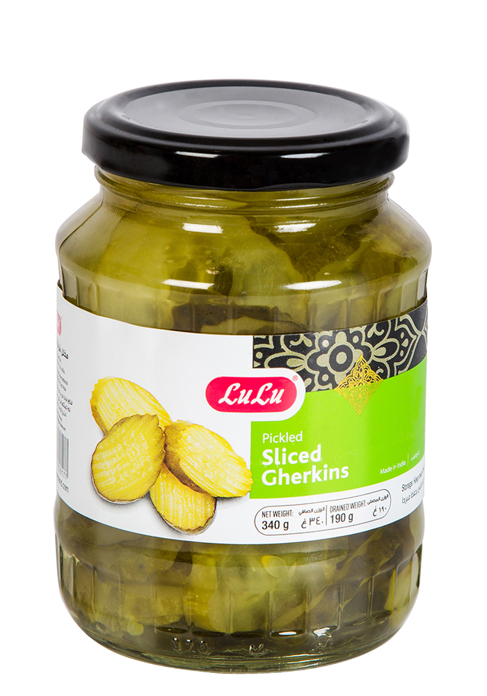 Sliced Gherkins Pickled