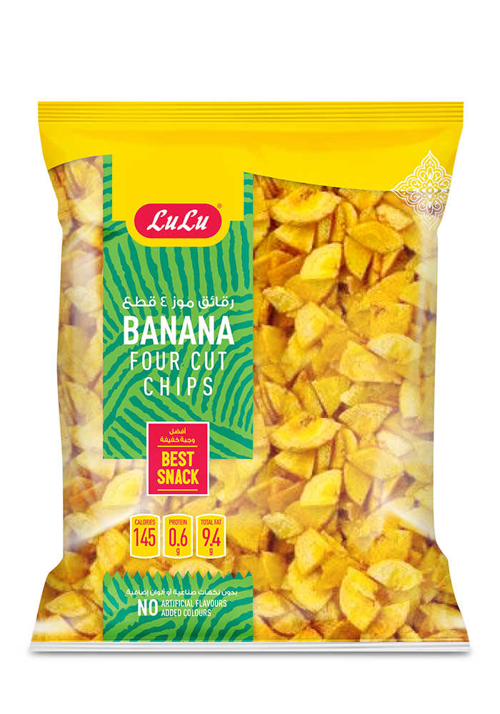 Banana Chips Four Cut