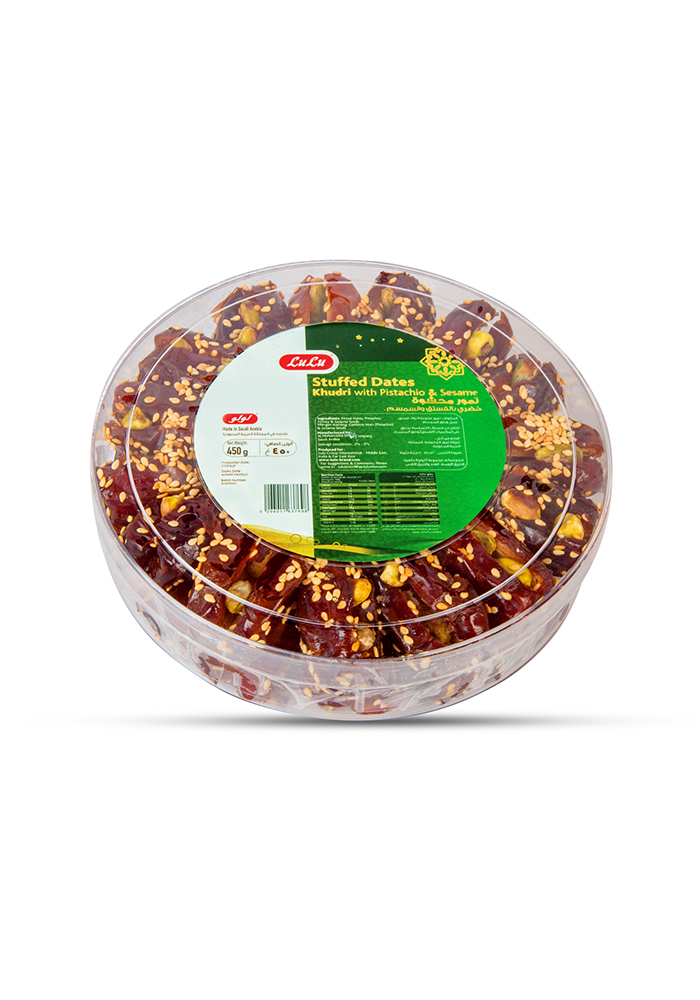 Khudri Dates Pistachio & Sesame 