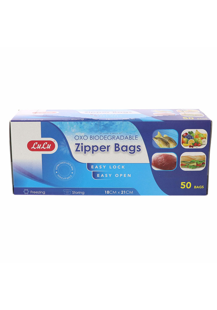 Zipper Freezer Bag Size 18x21cm 50pcs