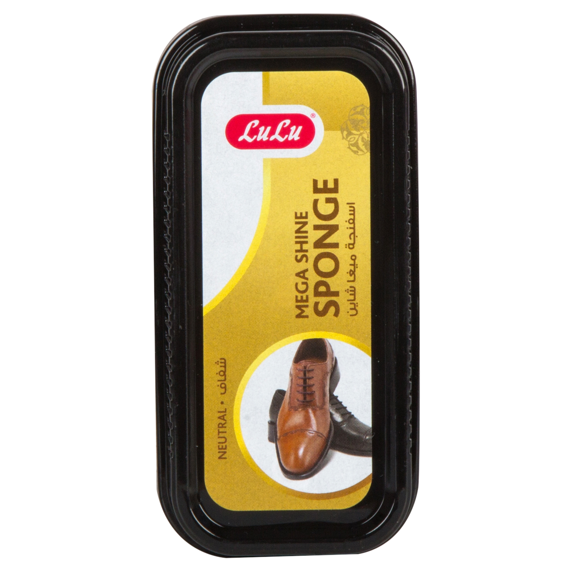 Mega Shine Shoe Sponge Neutral