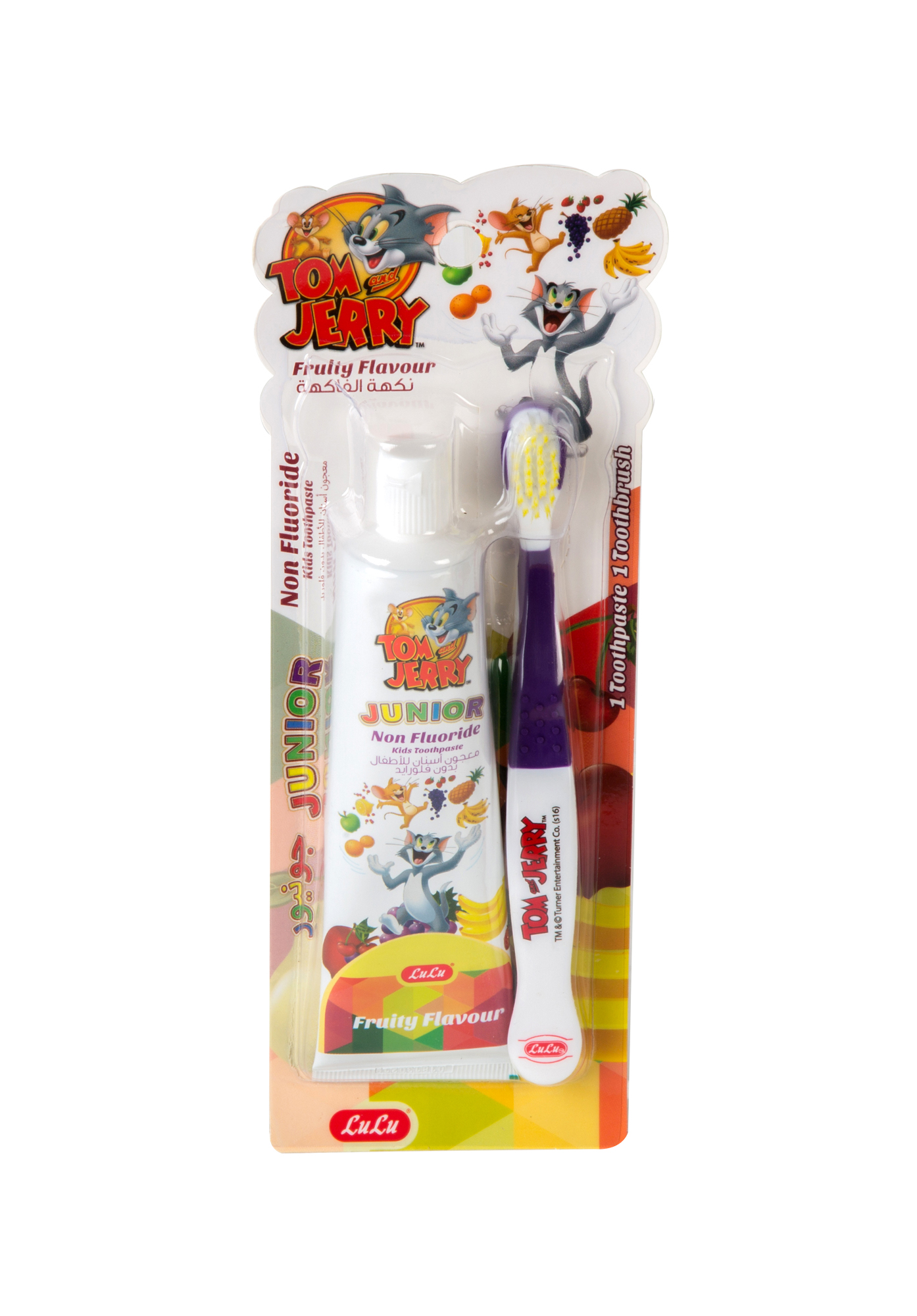 Kids Fruity Flavour Toothpaste 75g + Toothbrush