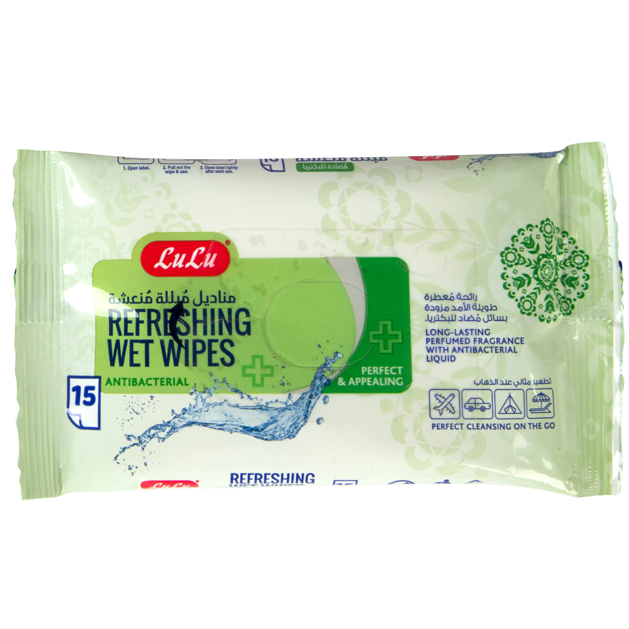 Anti Bacterial Refreshing Wet Wipes