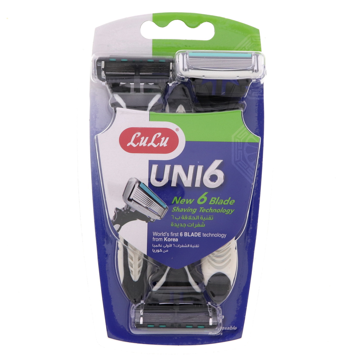 Uni 6 Disposable Razor