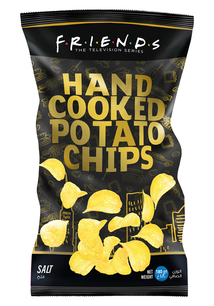 Friends Hand Cooked Potato Chips - Salt